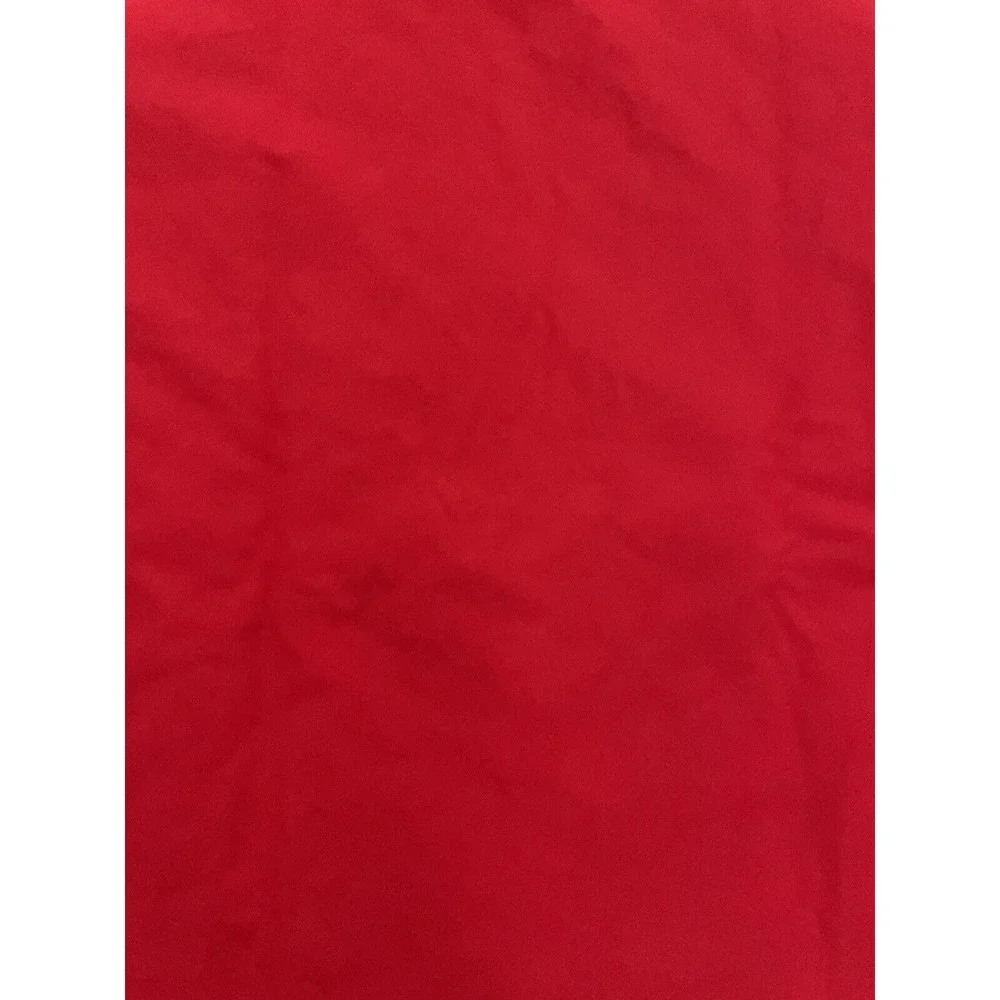 Ralph Lauren Solid Red TWIN Flat‎ Sheet 100% Cotton